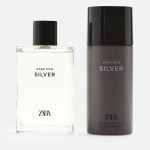 - عطر مردانه زارا مدل سیلور همراه با اسپری سیلور150+90 میل - عطر مردانه زارا