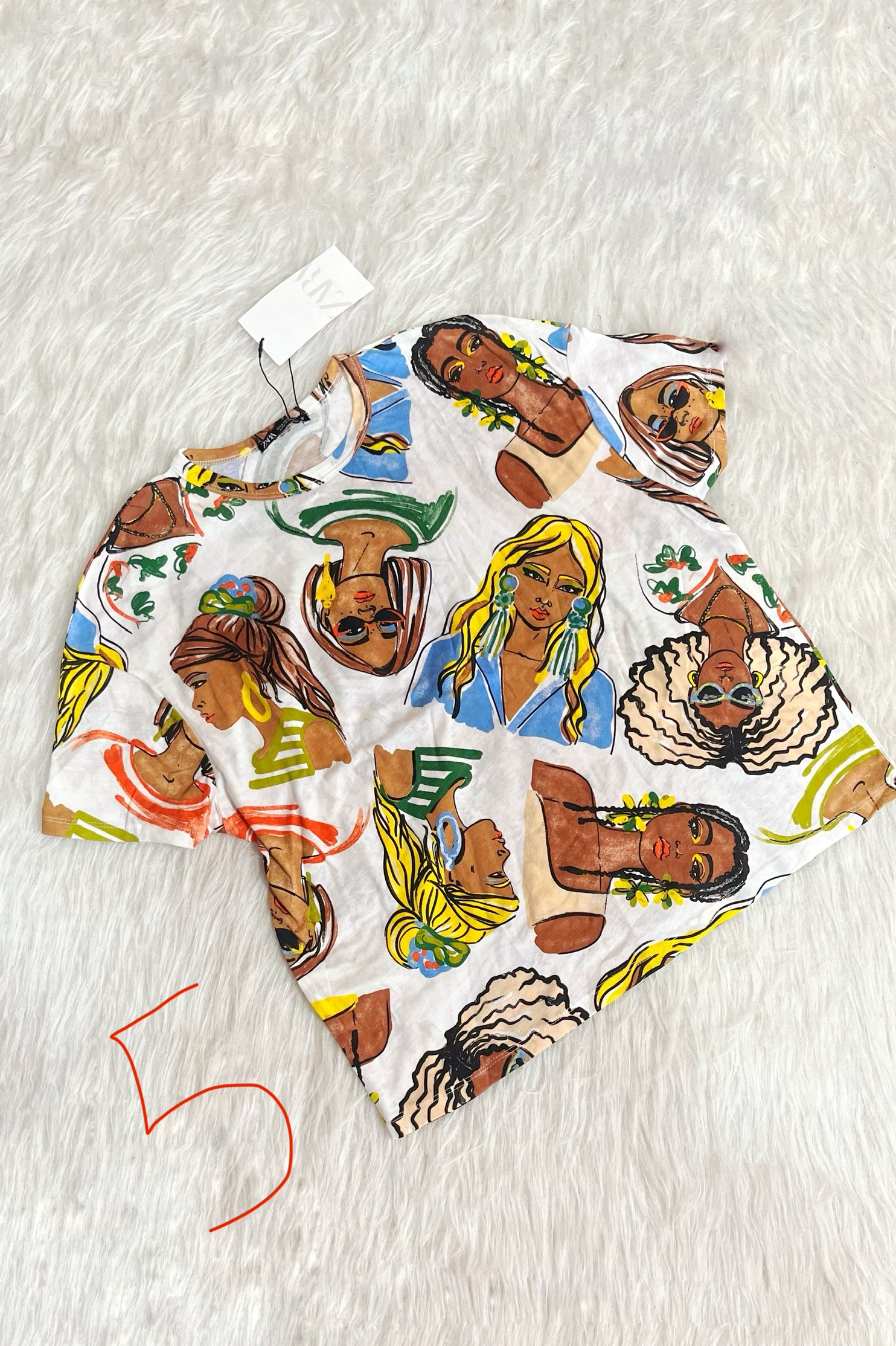 - تیشرت زنانه زارا | Zara T-Shirt - تیشرت زنانه زارا | zara t-shirt - image 3