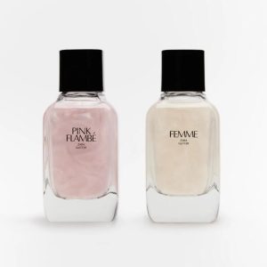 عطر فمه و پینک فلامبه گلیتر زنانه زارا