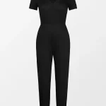 اورال مشکی ساده بلند زنانه