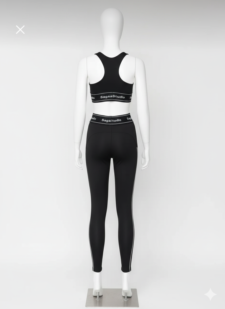 - نیم تنه ورزشی ساگازا | Sagaza Supportive Sports Crop Top - نیم تنه ورزشی ساگازا