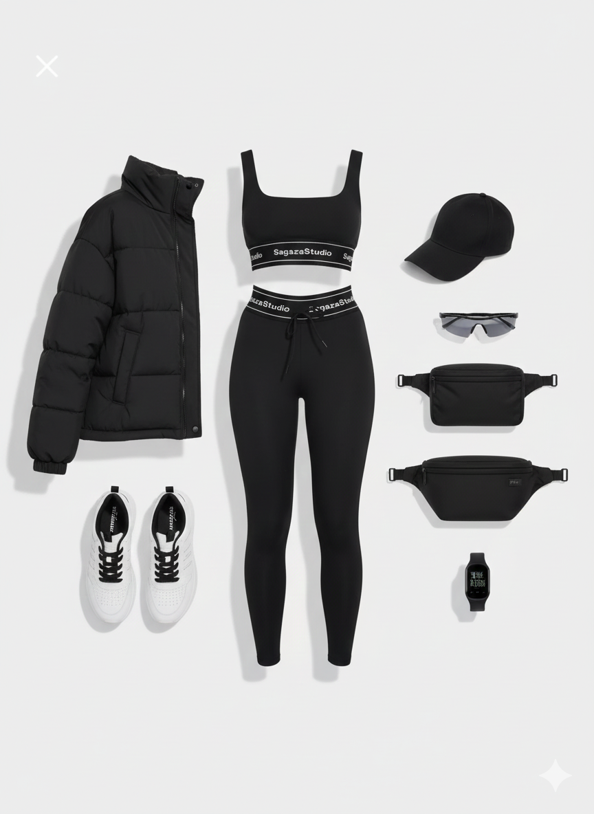 - نیم تنه ورزشی ساگازا | Sagaza Supportive Sports Crop Top - نیم تنه ورزشی ساگازا