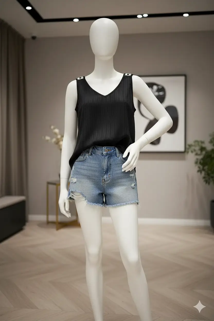 تاپ زنانه انگلیسی | Women's English Style Top