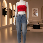 کراپ تاپ زنانه ترک میلا