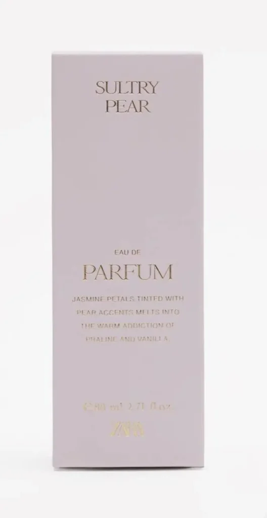 عطر زنانه زارا سالتری پیر