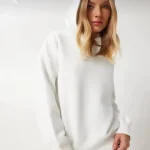 - هودی زنانه سفید هپینس | Happinness White Women’s Hoodie - هودی زنانه سفید هپینس