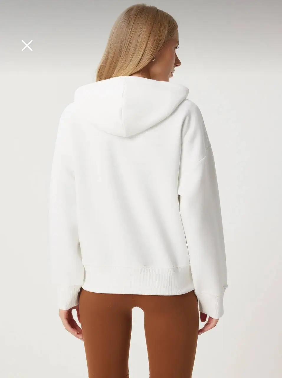 - هودی زنانه سفید هپینس | Happinness White Women’s Hoodie - هودی زنانه سفید هپینس