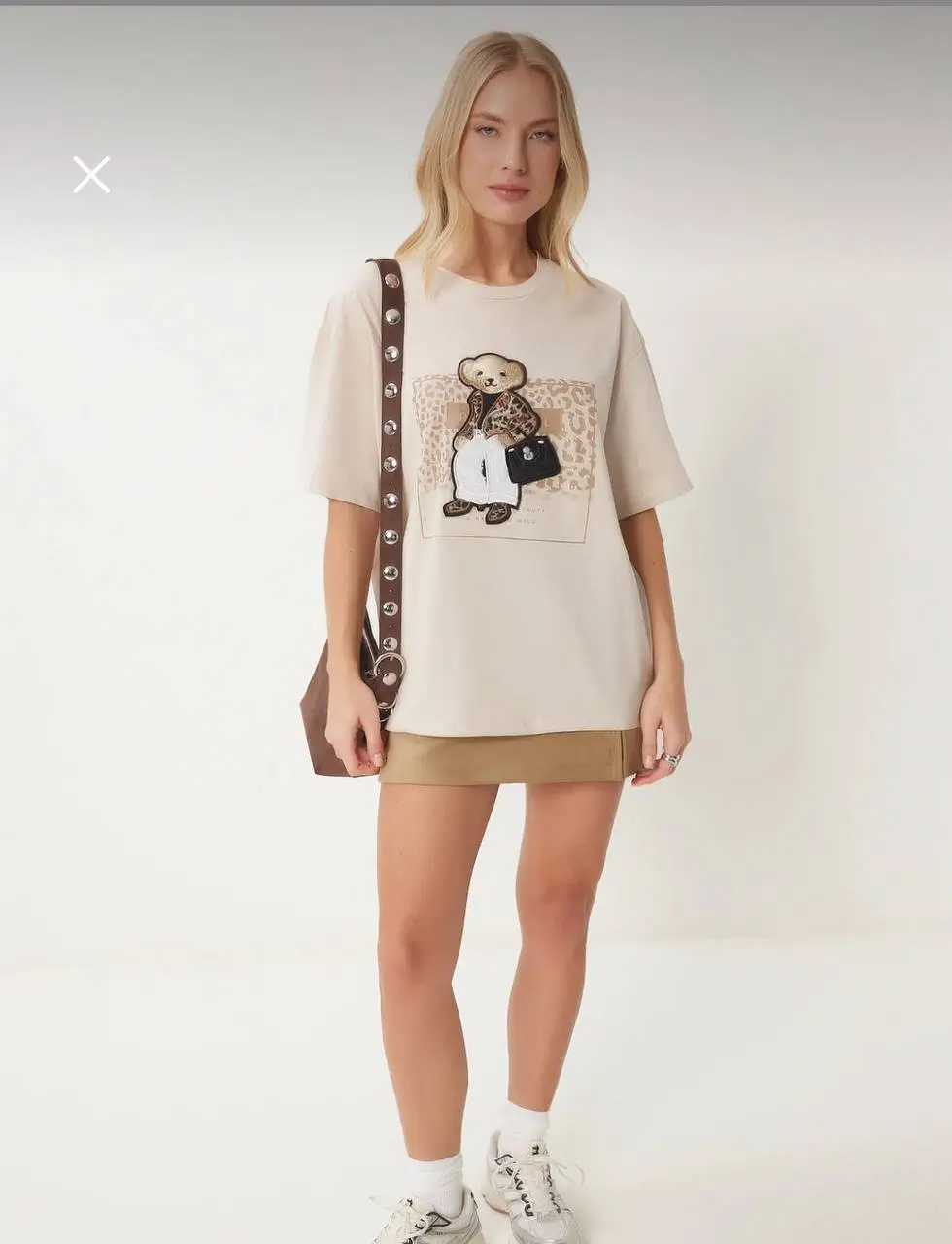 - تیشرت اور سایز زنانه هپینس | Happiness Women’s Oversize T-Shirt - تیشرت اور سایز زنانه هپینس