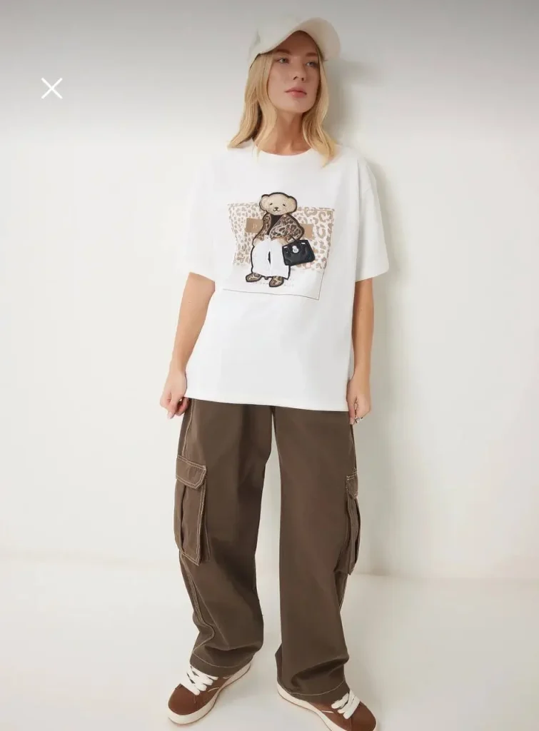 تیشرت اور سایز زنانه هپینس