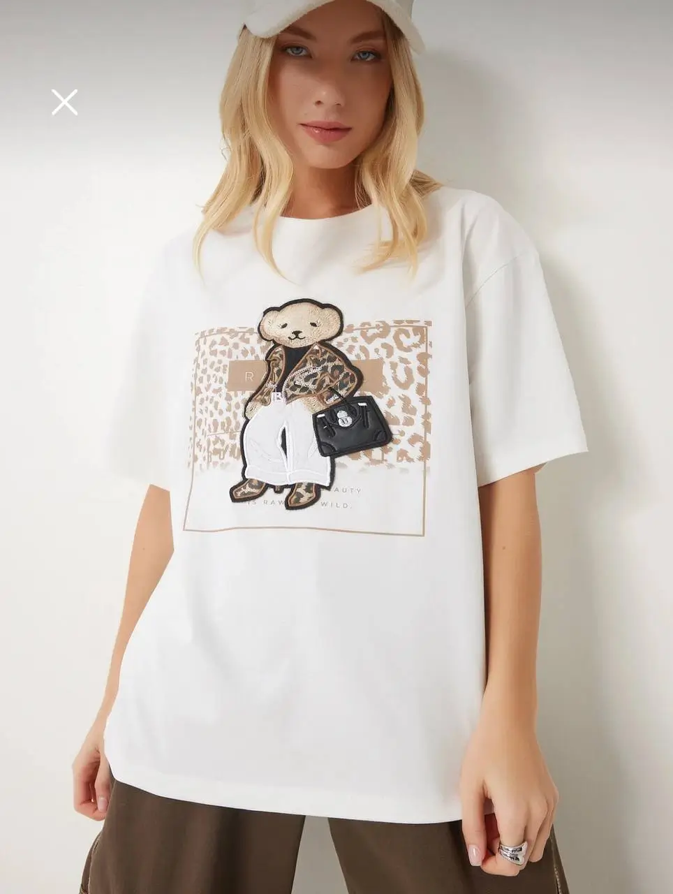 - تیشرت اور سایز زنانه هپینس | Happiness Women’s Oversize T-Shirt - تیشرت اور سایز زنانه هپینس