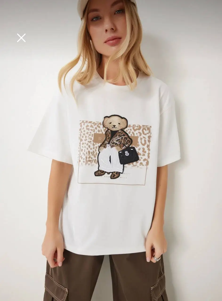 - تیشرت اور سایز زنانه هپینس | Happiness Women’s Oversize T-Shirt - تیشرت اور سایز زنانه هپینس