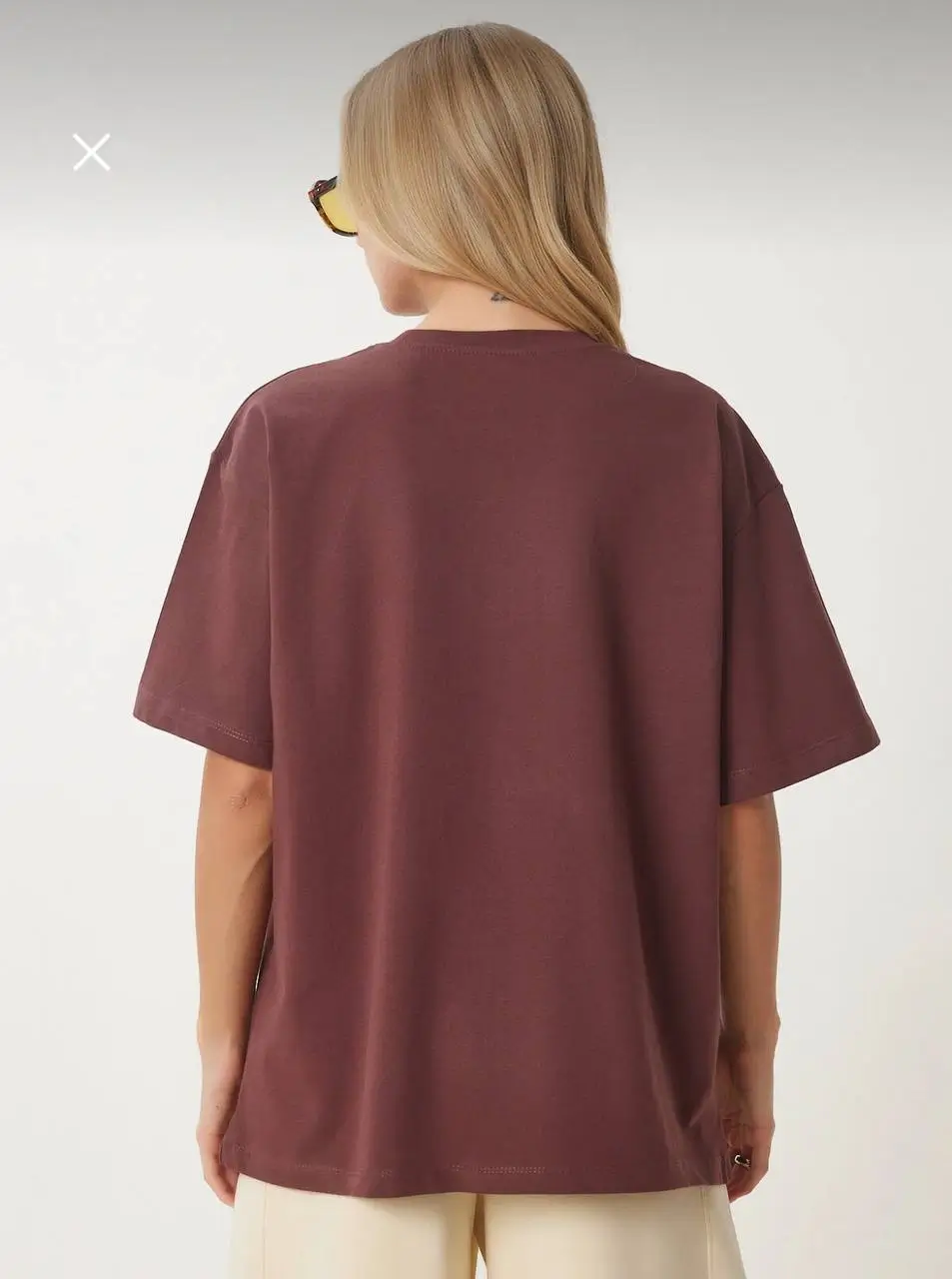 - تیشرت اور سایز زنانه هپینس | Happiness Women’s Oversize T-Shirt - تیشرت اور سایز زنانه هپینس