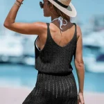 سارافون زنانه بافت انگلیسی