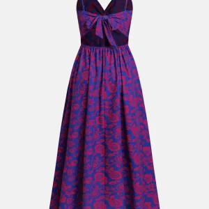 ساحلی طرح‌دار آبی بنفش