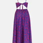 ساحلی طرح‌دار آبی بنفش