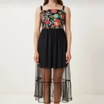 لباس مجلسی میدی گلدوزی شده