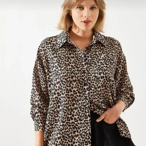 شومیز پلنگی زنانه برند بیانکو لوسی