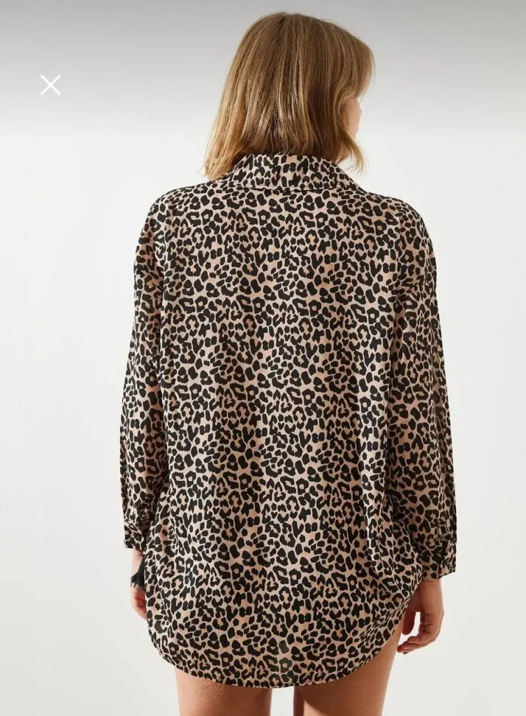 شومیز پلنگی زنانه برند بیانکو لوسی