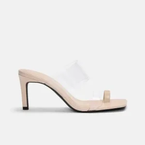 صندل زنانه شیشهای برند پول ان