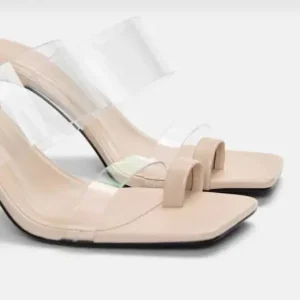 صندل زنانه شیشهای برند پول ان