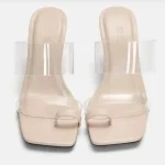 صندل زنانه شیشهای برند پول ان