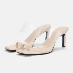 - صندل زنانه شیشهای برند پول اند بیر | Pull &Amp; Bear Transparent Sandals - صندل زنانه شیشهای برند پول ان