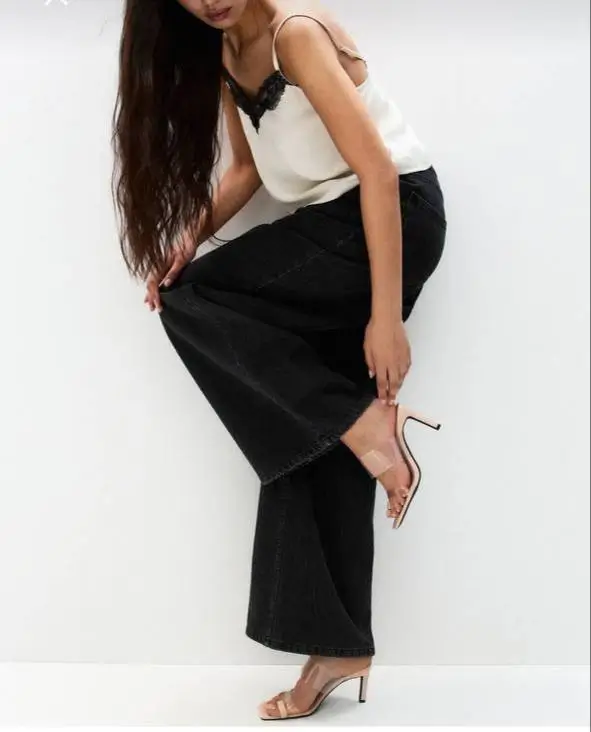 صندل زنانه شیشهای برند پول ان