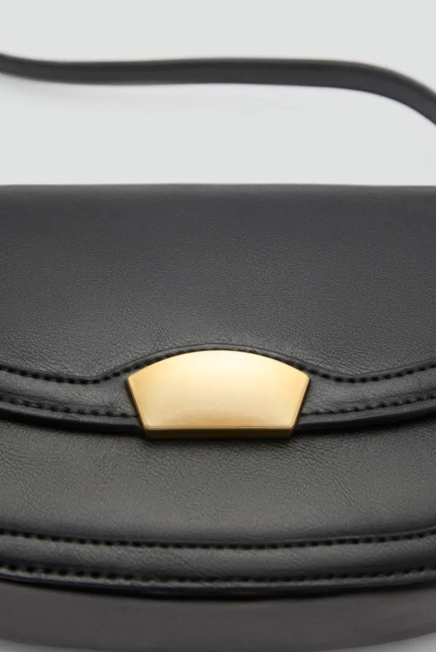 - کیف چرم زنانه منگو | Mango Leather Crossbody Bag - کیف چرم زنانه منگو