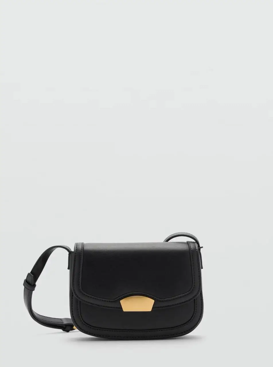 - کیف چرم زنانه منگو | Mango Leather Crossbody Bag - کیف چرم زنانه منگو