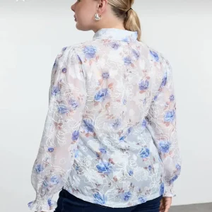 شومیز گلدوزی شده ترک میلا