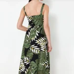 لباس زنانه ترک میلا گل سبز