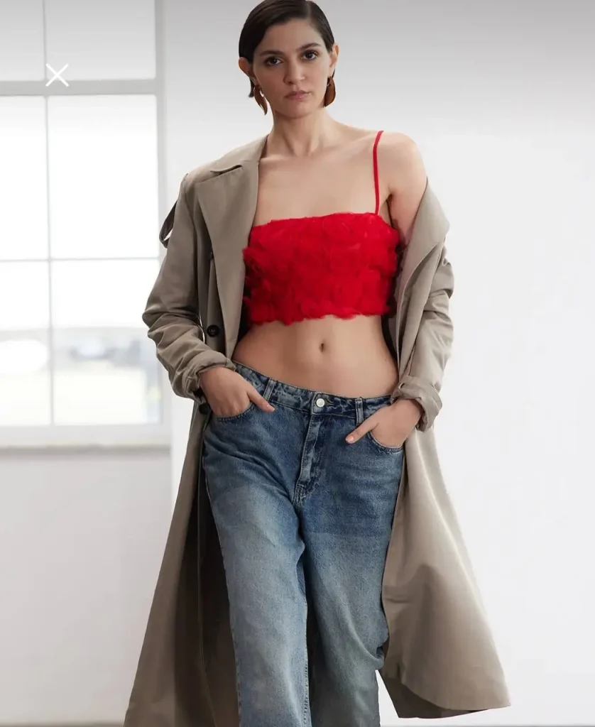 کراپ تاپ زنانه ترک میلا