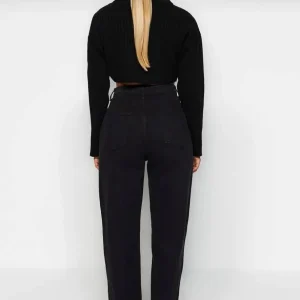 شلوار جین مشکی زنانه میلا