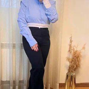 شلوار جین مشکی زنانه میلا