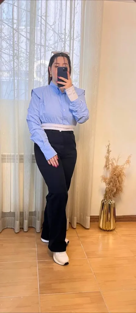 شلوار جین مشکی زنانه میلا