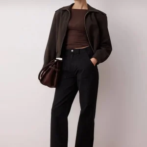 شلوار جین مشکی زنانه میلا