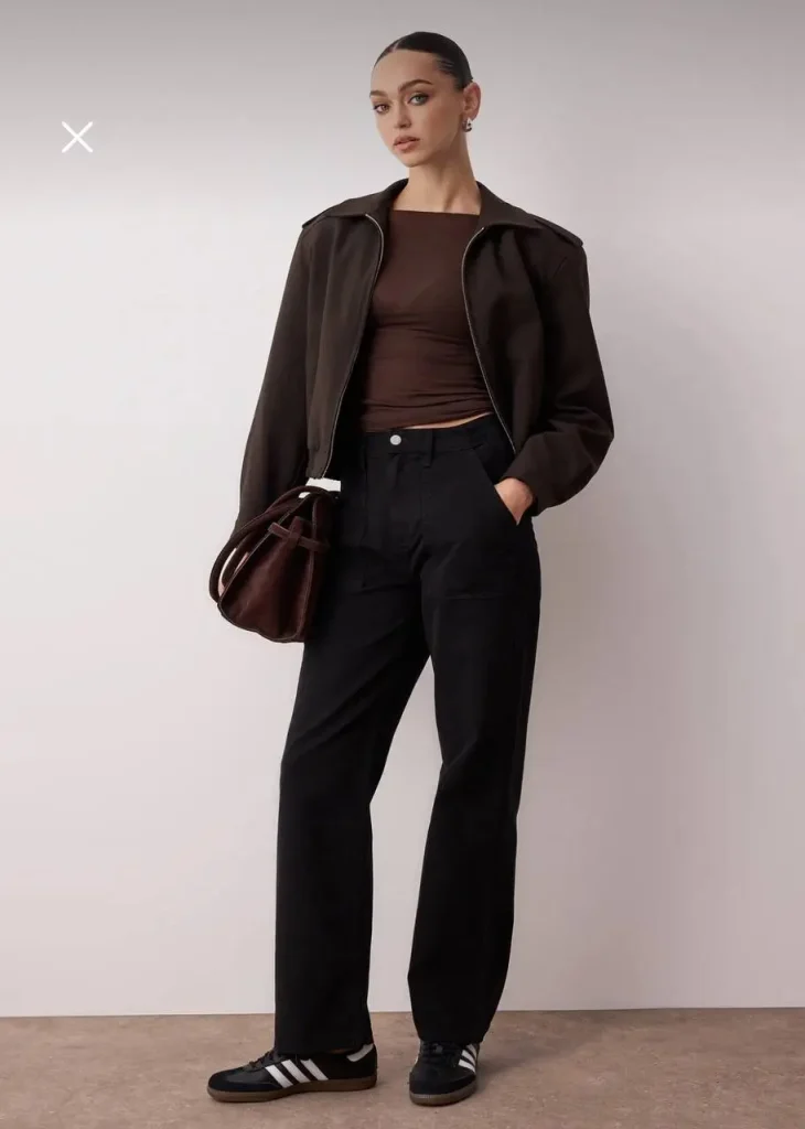 شلوار جین مشکی زنانه میلا