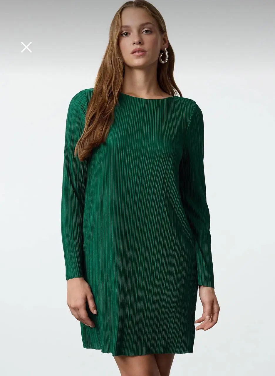 - لباس مجلسی میلا | Milla Pleated Chiffon Mini Dress - لباس مجلسی میلا