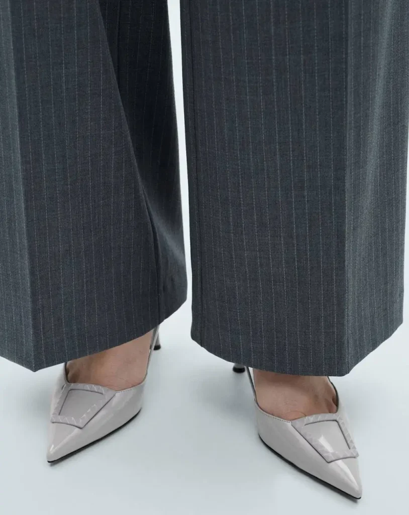 صندل زنانه منگو خاکستری