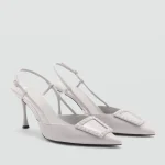 - صندل زنانه منگو خاکستری - صندل زنانه منگو خاکستری