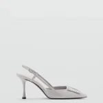 صندل زنانه منگو خاکستری