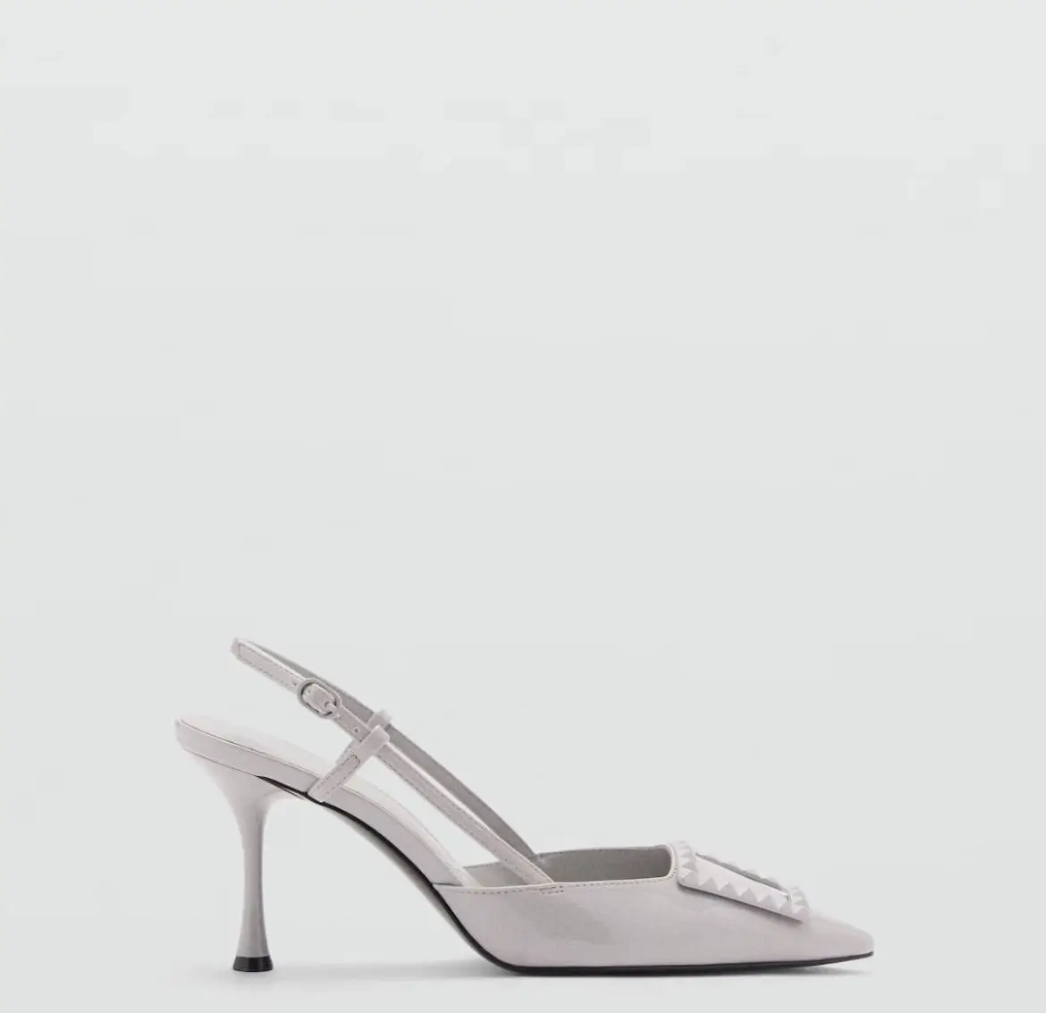 - صندل زنانه منگو خاکستری - صندل زنانه منگو خاکستری