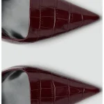 صندل زنانه منگو شرابی