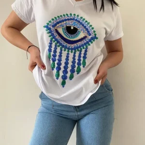 تیشرت مجلسی پولکدوزی