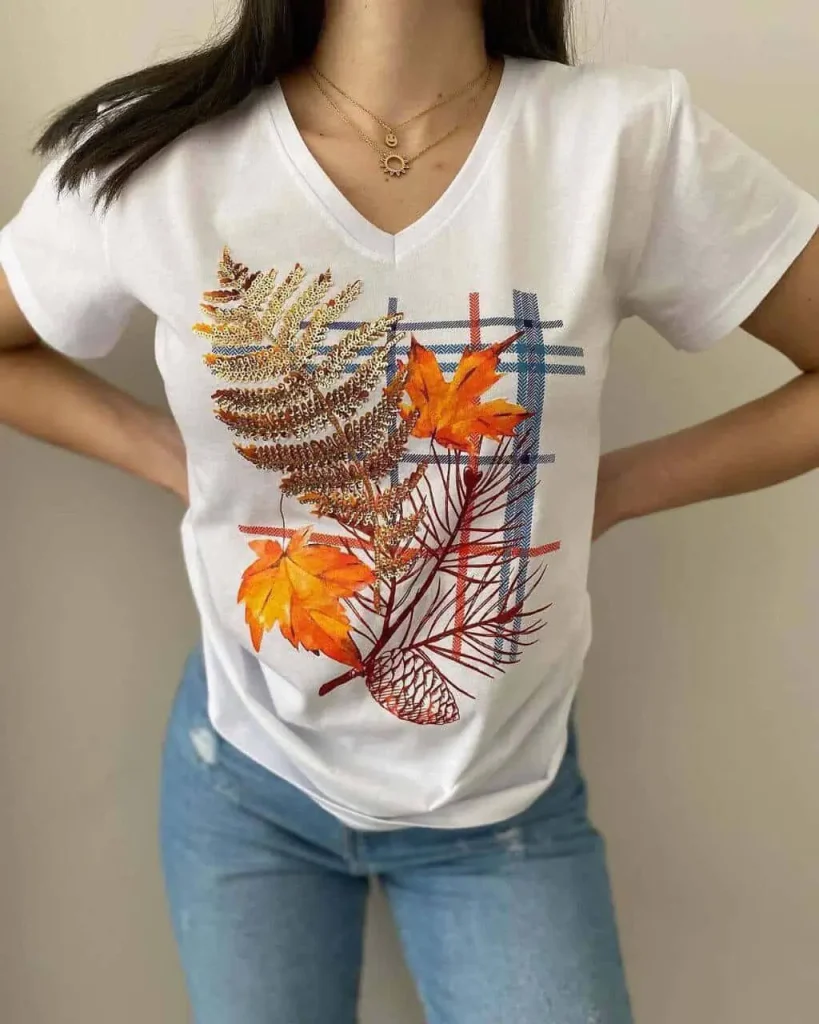 تیشرت مجلسی پولکدوزی