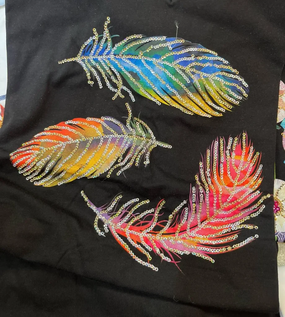 تیشرت مجلسی پولکدوزی