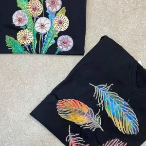 تیشرت مجلسی پولکدوزی