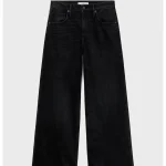 شلوار جین واید لگ زنانه منگو