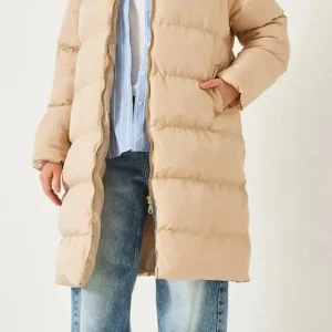 کاپشن کلاهدار بلند زنانه بیانکو لوسی