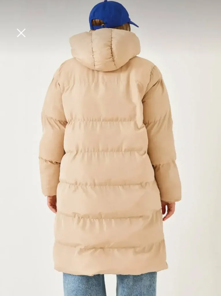 کاپشن کلاهدار بلند زنانه بیانکو لوسی